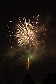 Feuerwerk am 03.08. und 17.08.2023 (Foto. Martin Schmitz)